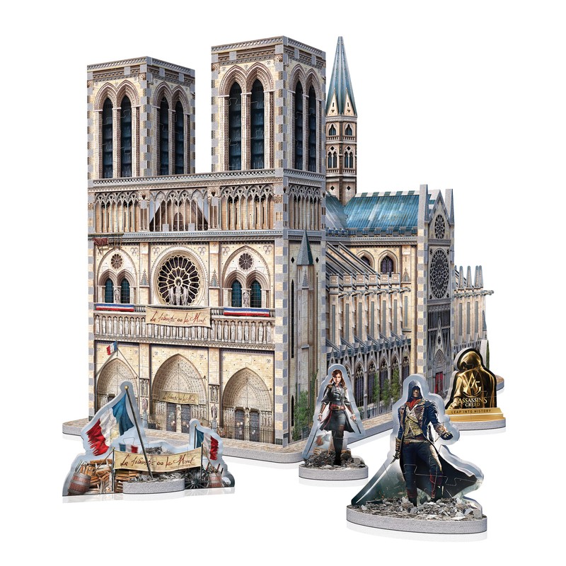 Wrebbit3D Assassin’s Creed 3D Puzzle Model of Notre-Dame | 860