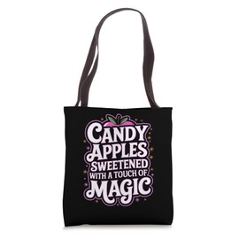 Candy Apples Sweetened With A Touch Of Magic Tote Bag