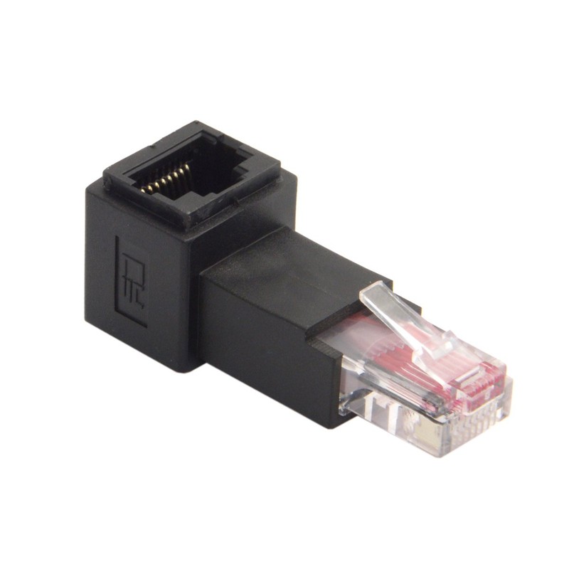 Chenyang Down Angled 90 Degree 8P8C FTP STP UTP Cat