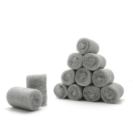 Very Fine Iron Straw Pad - For All Delicate Work on Metal & Wood - Cleans and Polishes Without Scratching