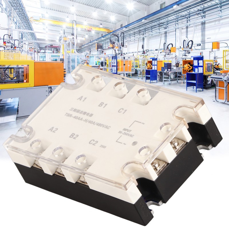 3 Phase Solid State Relay Fast Switching Speed Noise Free