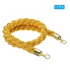 PATIKIL Stanchion Rope, 2 Pack 1.2m/3.9Ft Barrier Rope Twisted Post