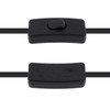 RTNLIT 12FT Lamp Cord with On/Off Button Switch and Polarized