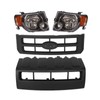 Escape Front Grille and Lower Bumper Trim Molding & Headlights