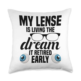 Cataract Surgery Recovery Cataract Removal Recovery Throw Pillow