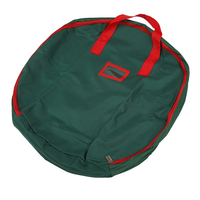 Christmas Wreath Storage Bag 600D Oxford Cloth Waterproof Tear Resistant