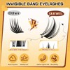 QUEWEL Manga Lashes Mix 10-18 mm Cluster Lashes Set, 120
