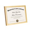 upsimples Certificate Frame with High Definition Glass, 8.5 by 11