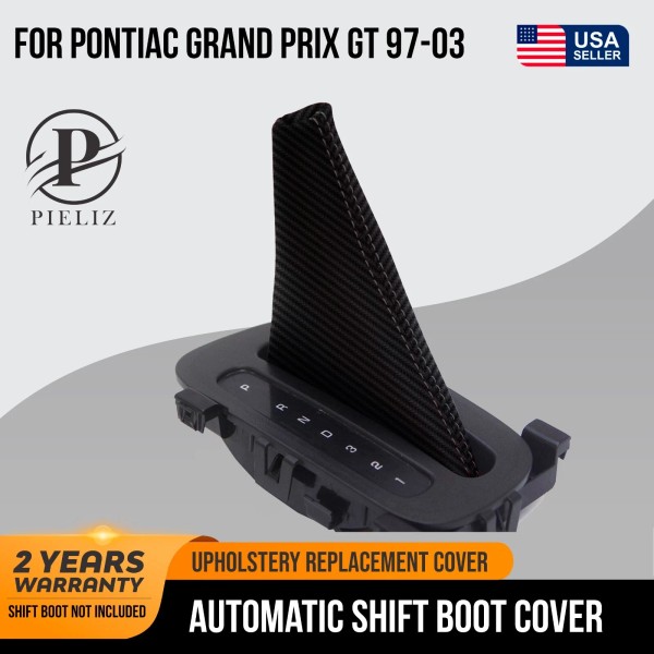 Pieliz Automatic Shift Boot PVC Carbon For Pontiac Grand Prix