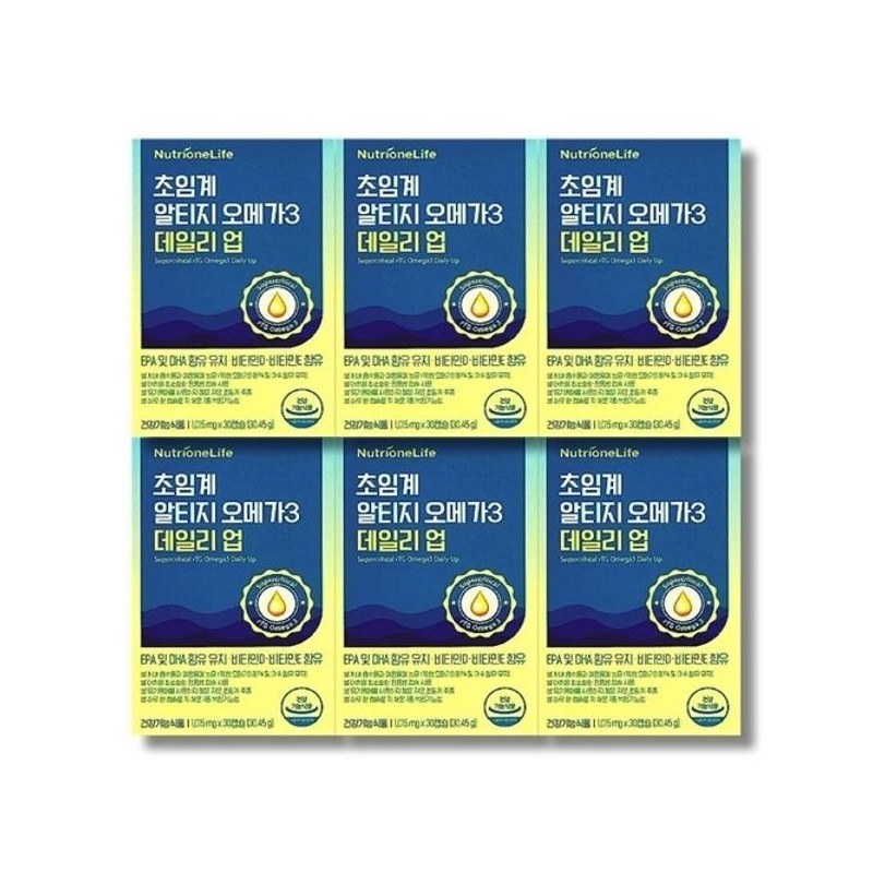 Nutri One Life [Barley Damda] Nutrione Supercritical Altige Omega 3