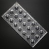 Grainrain polycarbonate chocolate mold polycarbonate chocolate bar mould Bullet Clear