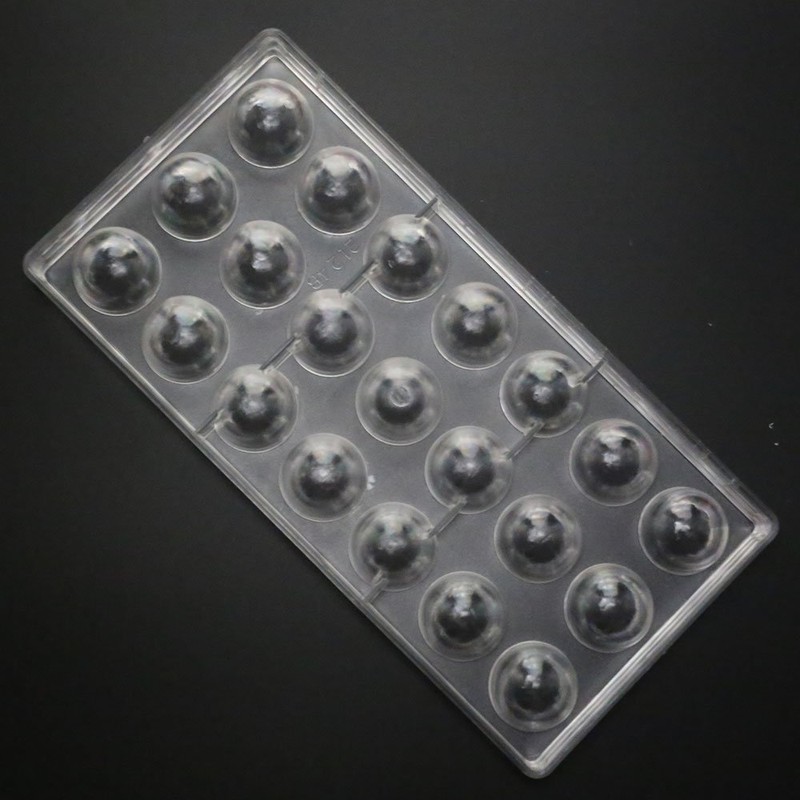 Grainrain polycarbonate chocolate mold polycarbonate chocolate bar mould Bullet Clear