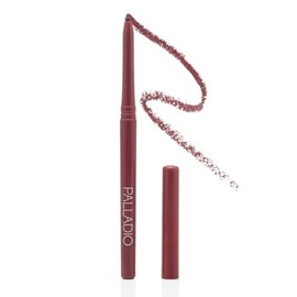Palladio Delineador de Labios Retráctil Resistente al Agua de Alto Pigmento y Color Cremoso, Fórmula a Prueba de Manchas y de Larga Duración Todo el D