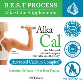 Alka•Cal (2 Pack) Morter HealthSystem Best Process Alkaline — Bone & Muscle Supplement with Microcrystalline Calcium Hydroxyapatite, Calcium Citrate & Magnesium