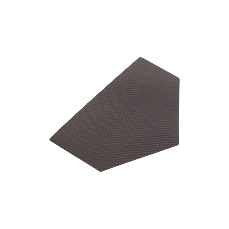 Passenger Seat Storage Box Mat Trim Carbon Fiber Replacement for
