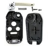 Ezzy Auto - Funda con llave abatible de 3+1 botones,