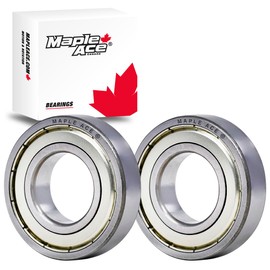 MAPLE ACE 6002-ZZ Ball Bearing 15x32x9mm 6002 ZZ Metal Shielded (PCs 2)