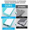 DMFLY Clipboard with Storage, Heavy Duty Clipboards with Pen Holder,