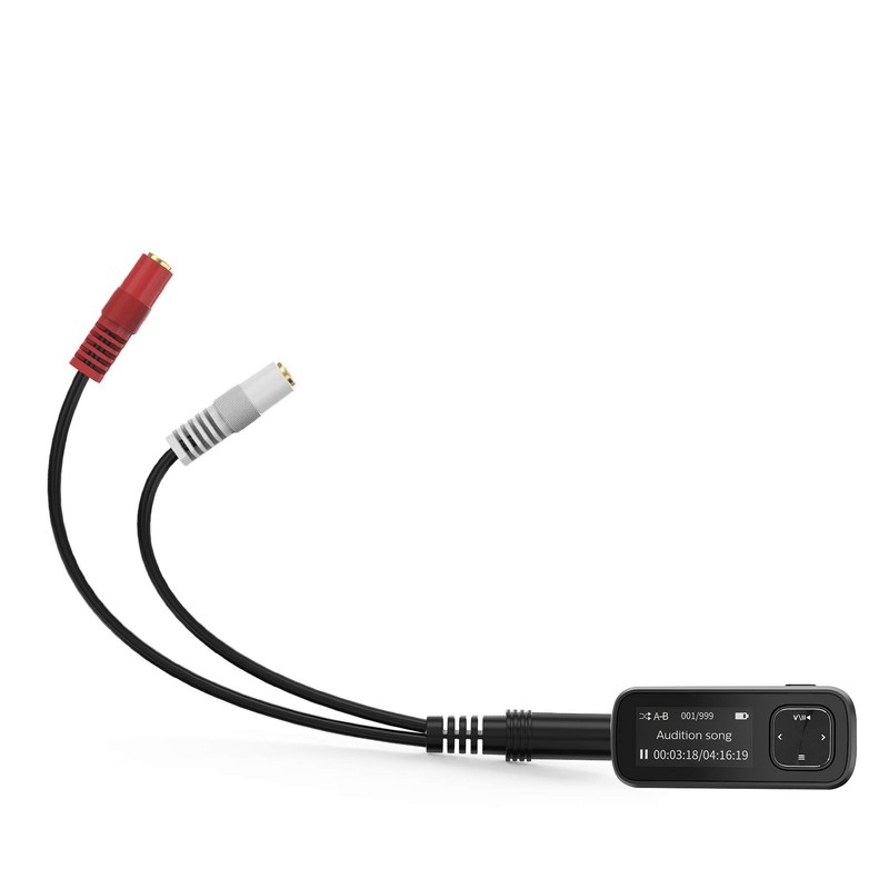 Stereo Mono Converter Cable 3.5mm Mini Plug 3 Pole Male