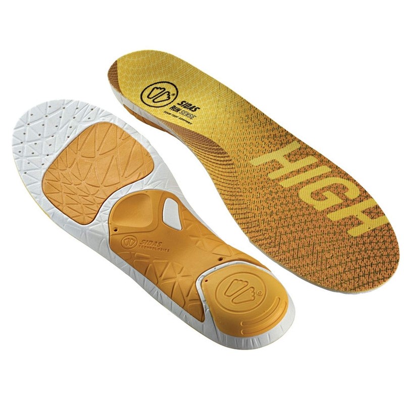 SIDAS 3Feet Run Sense High Insole, 22