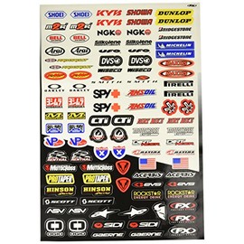 Factory Effex 59-1068014 Micro Sponsor Sticker KIT