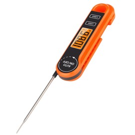 Ipetboom Digital Meat Thermometer Cooking Probe for BBQ Instant Read Kitchen Tool for Beef Pork Chicken Fish for Home and Outdoor Cooking