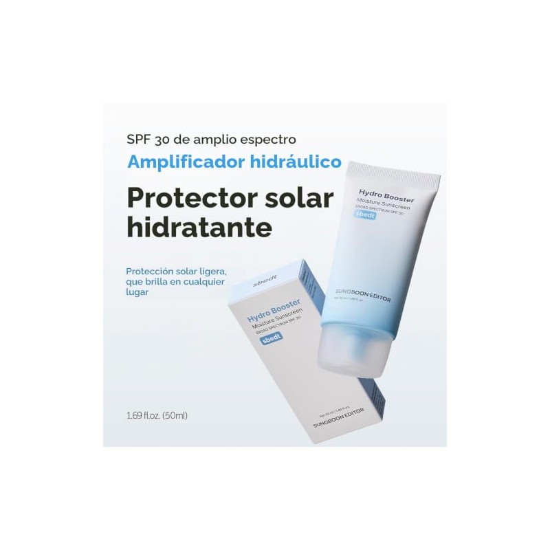 SUNGBOON EDITOR Hydro Booster - Protector solar de humedad con