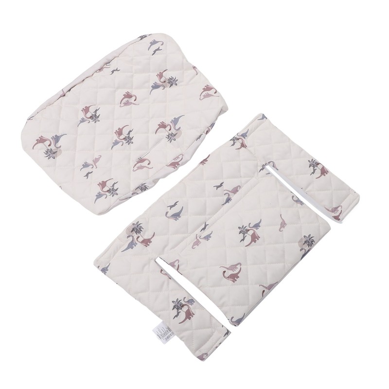 Baby High Chair Cushion Waterproof Nylon Seat and Back Protection