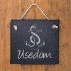 Anchor Slate Sign with Choice of Text – Nautical Name