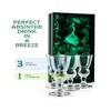 Vintage Crystal Absinthe, Sambuca, Raki, Pastis, Ouzo Glasses | Set