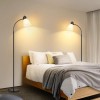Coucrek Floor Lamp for Living Room, Adjustable Gooseneck Standing with