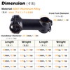TRIWONDER Bicycle Stems 31.8mm 60mm 70mm 80mm 90mm Clamp Stem