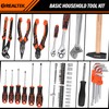 REALTEK 100 Piece Mechanic Tool Set, Car Tool Kit, Cr-V