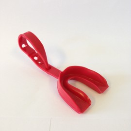 Howies Red Ice Hockey Mouthguard Teeth Protector Dental Shield Rugby Mouth Guard