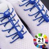 RJ-Sport Elastic No-Tie Shoelaces, For Sneakers, Stay Tied, No More