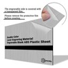 Creatorally ABS Plastic Plate, Laser Blanks for Engraving 30 x