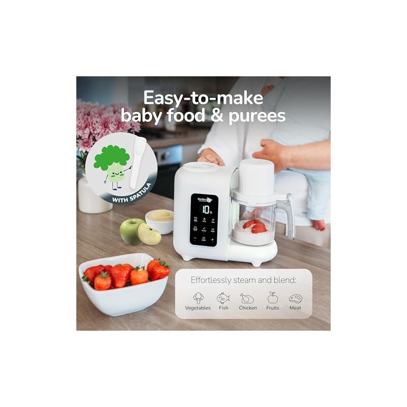 BooBoo Baby PuréePro 5 in 1 Baby Food Maker -