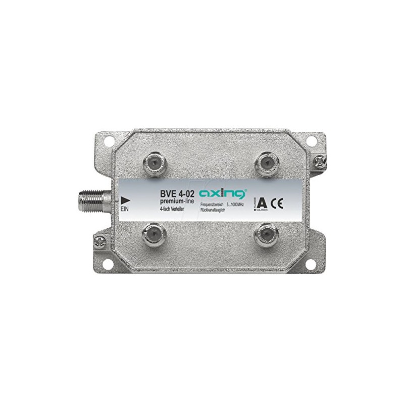 Axing BVE 4-02 4-Way BK Splitter (5-1006 MHz)