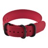 Nylon Watch Band Replacement Thick 3 Rings (18mm, 19mm, 20mm,