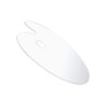 EXCEART Acrylic Painting Palette Mixing Palette Transparent Oval Art 30