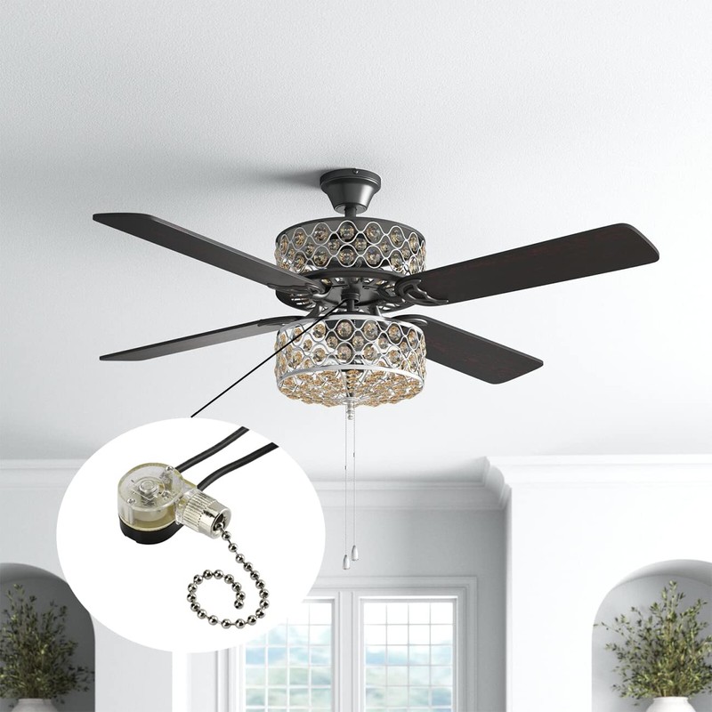 Pull Chain Switch Zing Ear ZE-109 Ceiling Fan Switch Ceiling