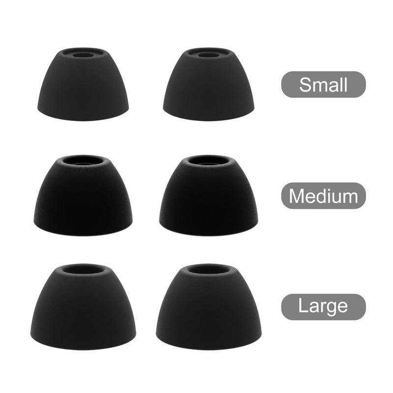 Klowcok Replacement Silicone Ear Tips for Marshall Motif II A.N.C,