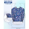 12 baberos lavables para adultos para comer, protector de ropa
