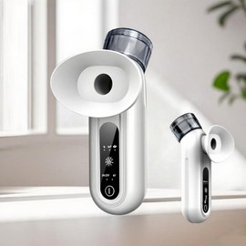 Pulverizador de vapor para aliviar los ojos secos, tratamiento de ojos, máscaras portátiles con calefacción, mini vaporizador calmante para la limpiez