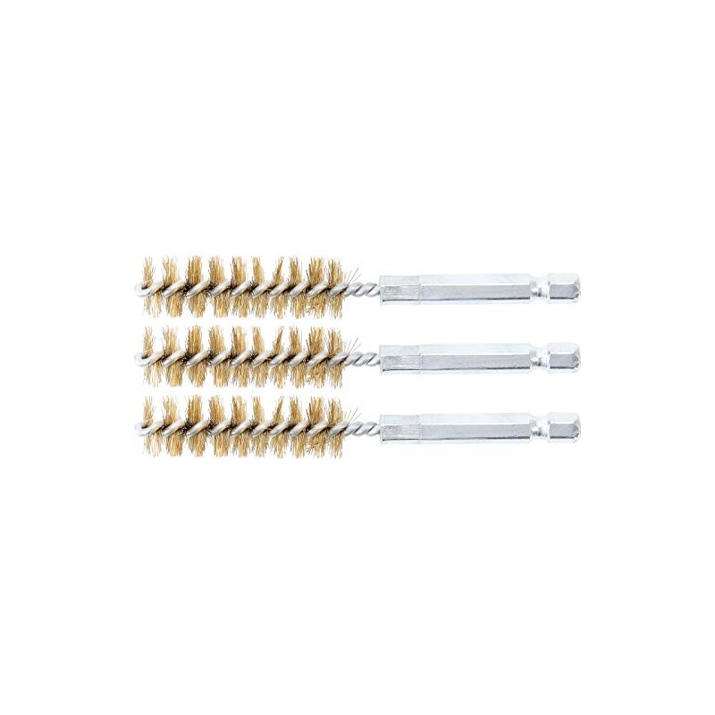 BGS 3078-14-M | Brass Brush | 3-Piece | 14 mm