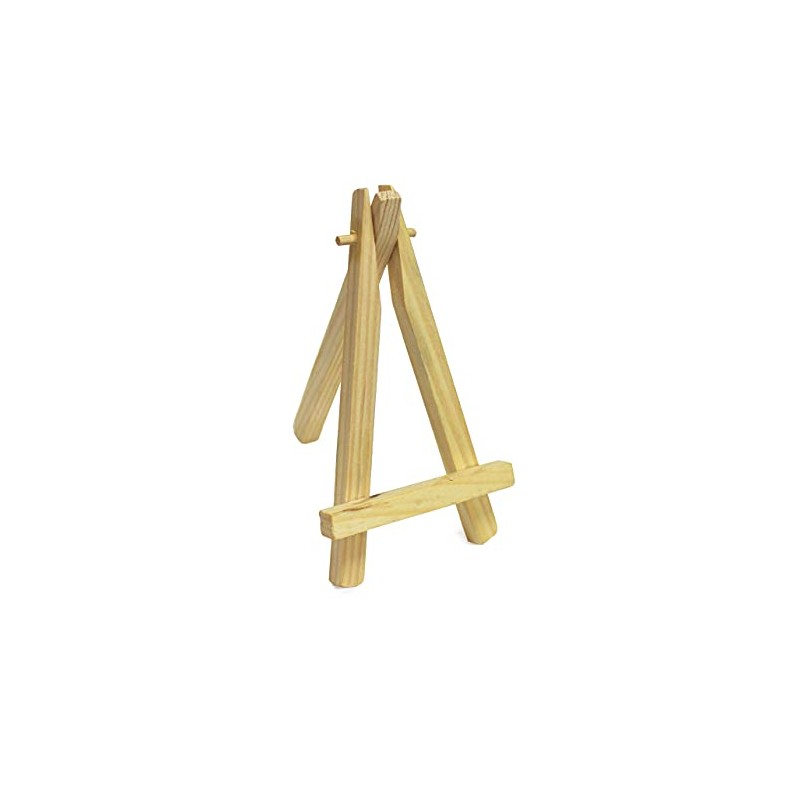Studio 22 Mini Wooden Display Easel for Signs, Art, Painting,