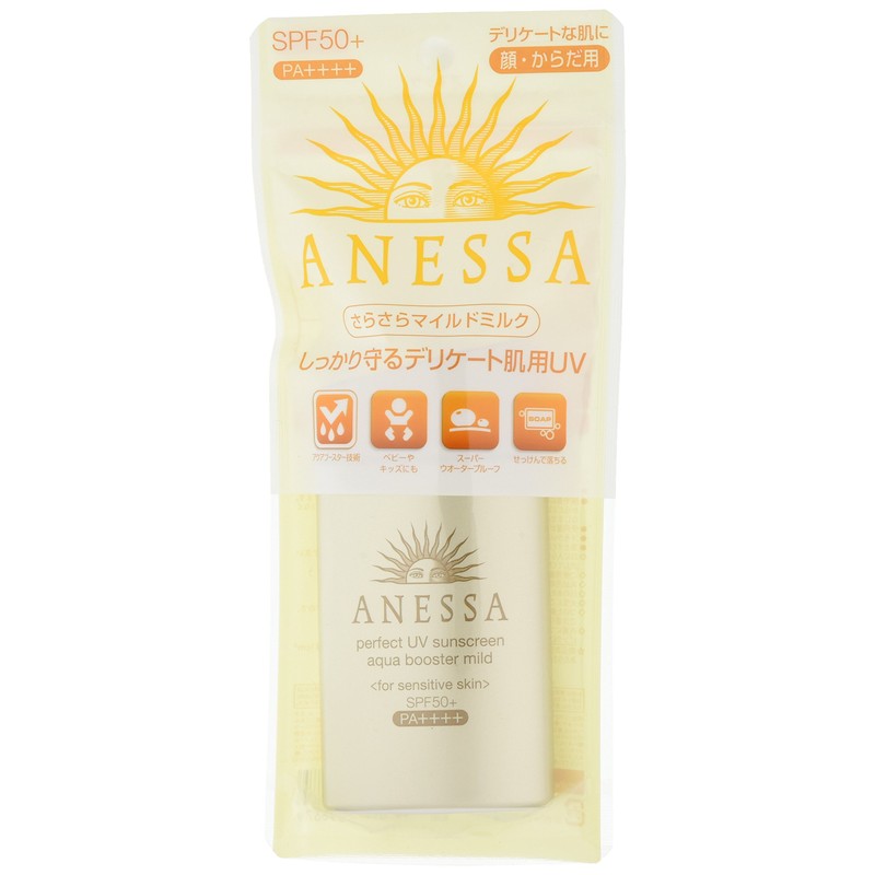 Anessa Perfect UV Aqua Booster Mild Type (SPF 50+, PA+++),