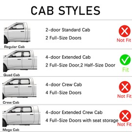 Lightronic 94101 Extra Durable Outside-Mount Auto Vent Window Visors, Fits 2009-2010 Dodge Ram 1500, 2011-2018 Ram 1500, 2019-2024 Ram 1500 Classic, Quad Cab, Original Wind Deflector, Smoke, 4-Pcs