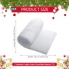 2 Pack Artificial Fake Snow Blanket 70 x 100 cm