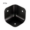 sourcing map 8pcs Box Case Corner Protection Edge Protection Metal